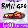 Bakljus för BMW 5-serie G30 G38 20 17-20 22 Stopplight LED-bakljusmontering Dragon Scale Accessories