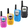 2PCS T388 Walkie Talkie Children 2 PCS Childrens Radio Walkie Talkie 어린이 생일 선물 장난감 소년 소녀 100 3000m 범위