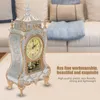 Bordklockor Desk Alarm Clock Vintage Classical Royalty Sittrum imperial möbler kreativ sit pendel