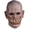 Партийные маски демон латекс маски Scary Devil Mutant с реалистичным длинным костюмом для зубов Хэллоуин Партийные реквизиты Сталкер J230807