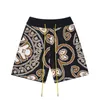 Męskie szorty Rhude Shorts Designerka drukowana wełna Jacquard dzianinted Casual Mężczyźni Kobiety