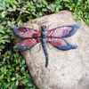Garden Decorations Metal Dragonfly Wall Decoration Home Outdoor Statues Sculptures And Figurines Miniatures Ornaments Fence Patio Backyard