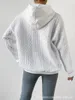 Designertröja Kvinnor Långärmade huvtröjor för kvinnor Vita kvinnors vår och hösttröja Suit Womens Sportwear Sweatshirts Wholesale Knit Sweater Storlek 5xl