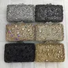 Bolsos de noche, bolso de cristal verde, bolso de mano de lujo con diamantes para mujer, bolso de fiesta para mujer, cena, Pochette para mujer, fiesta, banquete 230804