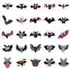 50 datorer Halloween Bat skateboardklistermärken för bilkylskåpshjälm iPad cykeltelefon Motorcykel PS4 Bok PVC Laptop Diy Decals Kids Toys Decor