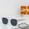 새로운 럭셔리 디자이너 2023 New Sunglasses Women insame 패션 스트리트 샷 플레이트 박스 선글라스 트렌디 한 남자 스타일 1