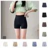 Women's Leggings Biker Shorts With Pockets Womens Workout Seamless Slimming BuLifter Elastic Breathable Tummy Control