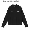 New 23ss Mens Oversized Crewnecks Sweatshirt Black Bege Casual Fashion Brand Oversize Sweater Masculino Feminino Streetwear Moletom Com Capuz