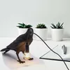 LED-Harz-Glücksvogel-Tischlampe, italienische Designer-Nachtschreibtischlampen für Wohnzimmer, Schlafzimmer, Heimdekoration, Wandleuchte, Nachttischlampe HKD230807