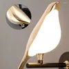 Wall Lamp Nordic Magpie Bird LED Indoor Lighting Living Bedroom Bedside Parlor Background Art Decoration Sconce Light