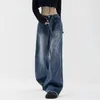 Jeans Feminino Y2K Baggy Feminino Vintage Streetwear Coreano Retro Reto Calças Parachute Calças Denim Roupas de Fada PTKPCC