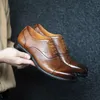 Men's 2900 Vintage Dress Genuine Leather Handmade Quality Comfortable New Elegant Black Wedding Social Oxfords Shoes Man