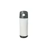 Großhandel Sublimationsrohlinge Kinderwasserflasche 12 OZ Weißer, gerader, schmaler Tumbler Schnabelbecher mit Pop-Deckel LL