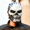 Maski imprezowe Halloween Chief Skull Mask CS Sprzęt Taktyczne Maski jazdy na pełnej twarzy armia bojowa na zewnątrz dekoracje imprezy świąteczne prezent j230807