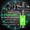 Массагер с полным телом Rlesmen Professional Massage Gun 12 Heads Electric Muscle Handheld Fascial Relexation для мужчин для взрослых бодибилдинга 230807