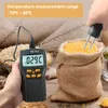 Humidimètres yieryi Humidimètre numérique pour grains MD7822 Testeur d'humidité à écran LCD Contient du blé Maïs Riz Testeur d'humidité 230804