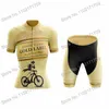 Racing Sets Summer Funny Johnnie Whisky 2023 Cycling Jersey Set Womens Clothing Road Bike Shirts Suit MTB Mujer