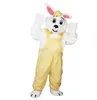 Trajes de mascote de coelhinho da páscoa engraçados personalizados para novos negócios de halloween mascote de halloween para adultos
