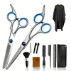 Набор ножниц премиум -класса для волос - идеально подходит для профессиональных парикмахерских и домашних стрижек!