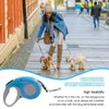 Hondenhalsbanden Pet Running Leash Lopen Intrekbaar Lang 9.84ft Geen klitten Reflecterende tape Antisliphandvat Heavy Duty