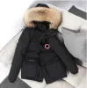 다운 디자이너 캐나다 남성 파카 재킷 겨울 작업복 재킷 야외 두꺼운 패션 따뜻한 커플 라이브 방송