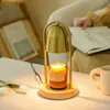 LED aromaterapi mum sıcak eritme balmumu lambası altın çan gece lambası yatak odası difüzör masa lambası atmosfer dekoratif lamba hkd230807