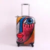 Suitcases Abstract Art! 20 Inch Rolling Luggage Original Fashion Trolley Suitcase Carry On Travel Luxury Valise