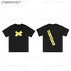 Fashion Mens Designer T Shirt Friend Men Women Short Sleeve Hip Hop Style Black White Yellow Tees Size S-XLnew