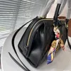 Kissentasche, Einkaufstasche, Designer-Tasche, Handtasche, Handtaschen, Luxus-Umhängetaschen, Damen-Umhängetasche, Glitzer-Riemen-Geldbörse, Tasche, neuer schwarzer Sonnenuntergang, YL Sanit, 32 cm