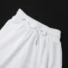 Kvinnors spårdräkter byxor staplade svettbyxor Tracksuits 2023 Sports Casual Drawstring Trousers Ladies Fashion Designer Clothes