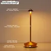 Type-C Rechargeable Table Lamp Creative Dining Touch Led Hotel Bar Coffee Pina pro Table Lamp Lampada Da Tavolo Decorative Lamp HKD230807