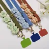 Universal Clip Typ Anti Lanyard Lange Schulter Perle Blume Plüsch Muster Schulter Umhängeband Mobile Lanyard