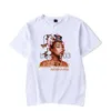 Erkek Tişörtleri Kali Uchis Venüs T-shirt Crewneck'te Kırmızı Ay Kısa Kollu Tee Erkek Kadın Tshirt 2023 Yeni Albüm Moda Kıyafetleri J230807