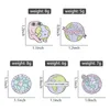 地球のエナメルピンを保護するカスタムあなたの背中は宇宙ブローチラペルバッジ漫画の面白い宝石ギフト