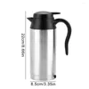 750 ml 24 V Elektrische Verwarming Cup Waterkoker Rvs Boiler Fles Voor Thee Koffie Drinken Reizen Auto Vrachtwagen