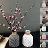 Vases Fleur Vase Blanc Imitation Céramique Pot Décoration Maison Table En Plastique