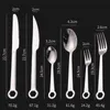 304 Stainless Steel Wrench Shape Tableware Fork Gold Spoon Gift Fruit Dessrt Salad Forks Cutlery Teaspoon fruit fork
