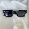 Occhiali da sole Rhude x Thierry Lasry Rhodeo High Street Occhiali da sole Uomo e Donna Square Anti-uv400 Uomo Steampunk Premium Occhiali solari in acetato