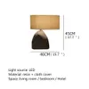 8m kinesiska stil bordslampor modern mode kreativ skrivbordslampa led för hem vardagsrum sovrum hotelldekor hkd230807