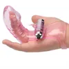 Masażer silikonowy wibrator ruszt palca łechtaczka g stymulacja masaże