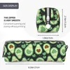 Cute Avocado Fruit Pencil Case Pen Bag Girl Boy Large Storage Students School Cosmetic Pouch