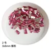 Nagelkunst-Dekorationen im Großhandel, rosafarbene Multi-Style-Strasssteine mit flacher Rückseite, speziell geformte Kristalle, Steine, personalisierte 3D-Dekoration