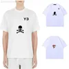 T-shirts voor heren Zomer t-shirt met korte mouwen mannen vrouwen sweatshirt designer y3 tshirt heren ronde hals pullover tee bone bedrukte katoenen t-shirts casual oversized tees