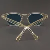 Lunettes de soleil Cadres Johnny Depp Homme Lemtosh Lunettes de Soleil Polarisées Femme Marque de Luxe Vintage Jaune Acétate Cadre Lunettes de Vision Nocturne 230807