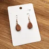 Boucles d'oreilles pendantes en forme de goutte Agate pierres semi-précieuses naturelles gemme bleu violet pour femmes dames bijoux de qualité de luxe