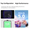 VR Glasses 3D 8K PICO 4 Streaming Game Advanced All in One Virtual Reality Hearnet Display 55 Free Games 256 ГБ 230804