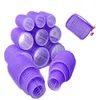 Hair Rollers 61 Pieces Roller Set Curlers 3 Sizes Big for Long Hair No heat with Clips Comb 230807