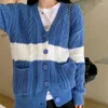 Chandails pour femmes 2023 automne et hiver loisirs polyvalent lâche cravate teint frit pâte torsion tricot pull Cardigan