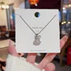 Pendentif Colliers Creux Petit Animal Pet Zircon Chaîne Collier Nimble Fête Des Mères Femme Mariage Famille Ami Cadeau Bijoux