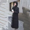 Trenchs pour femmes veste rembourrée en coton femmes marée Ins automne et hiver à capuche lâche coréen vers le bas longue longueur Coa